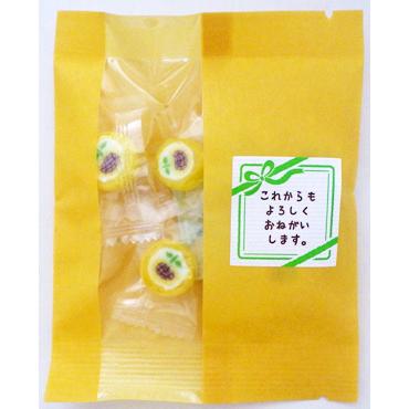 ひまわりキャンディパック 1袋6粒入り 個包装 夏 粗品 : 飴菓子専門店