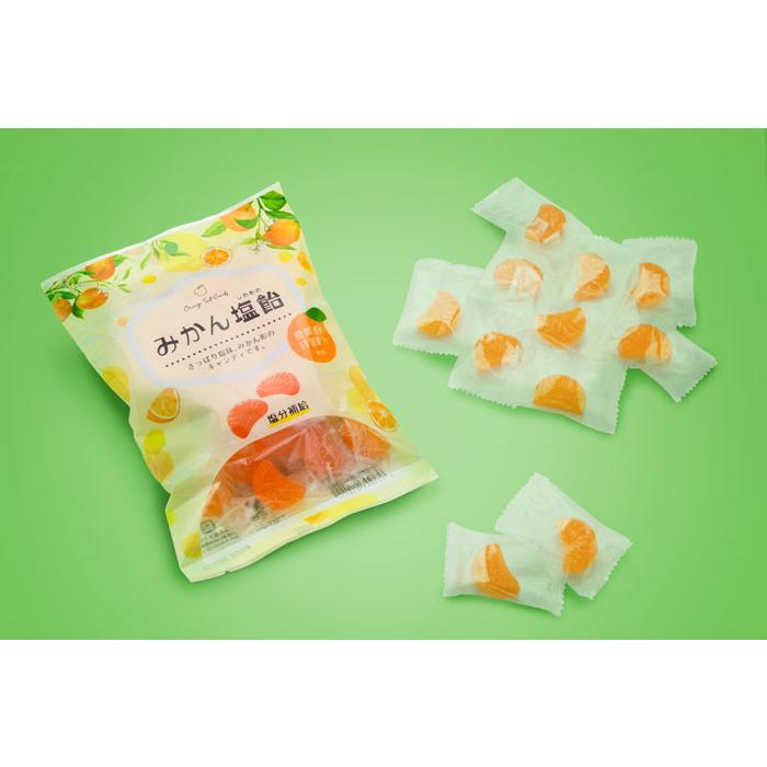 みかん塩飴（夏みかん味） 1袋110g入り 個包装 愛媛県産甘夏果汁使用