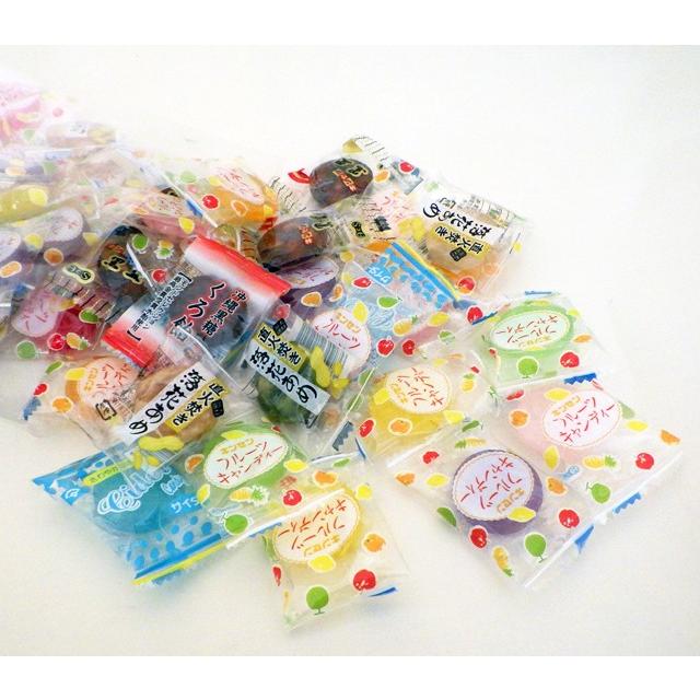 ミックスキャンディ 50個入り 大きい飴 沖縄黒糖 西尾抹茶 業務用