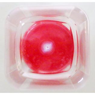 赤いフタ付き ポット容器 40個セット 送料無料 : 飴菓子専門店 金扇