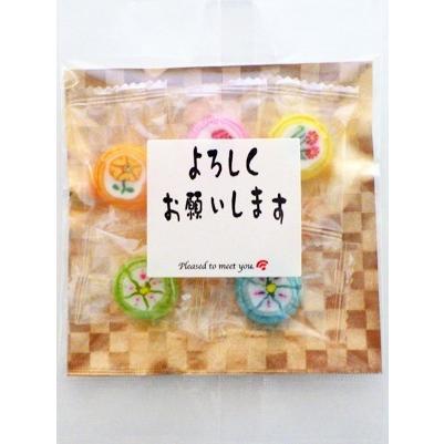 よろしくお願いします フラワープチギフト 1袋5個入り 個別包装 よろしくお願いします フラワープチギフト 1袋5個入り 個別包装