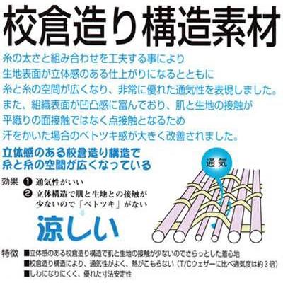 ジーベック 作業服 作業着 1251 半袖ブルゾン 5L・アラスカグリーン603 作業服 作業着 春夏用｜kinsyou-webshop｜03