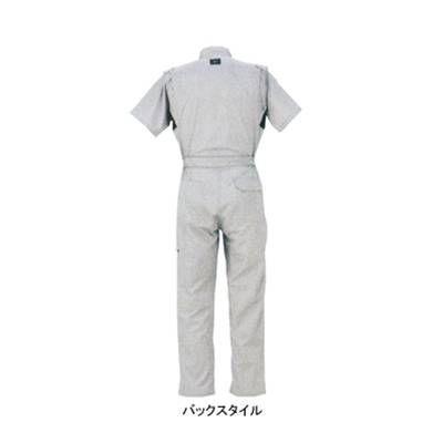 DON 757 半袖ツナギ服 XL 作業服 作業着 つなぎ : 作業服 空調服 防寒