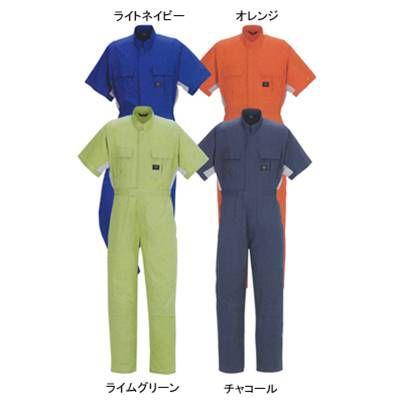 DON 413 半袖ツナギ服 5L〜6L 作業服 作業着 つなぎ DON 413 半袖ツナギ服 5L-6L 作業服 作業着 つなぎ : 作業服 空調服