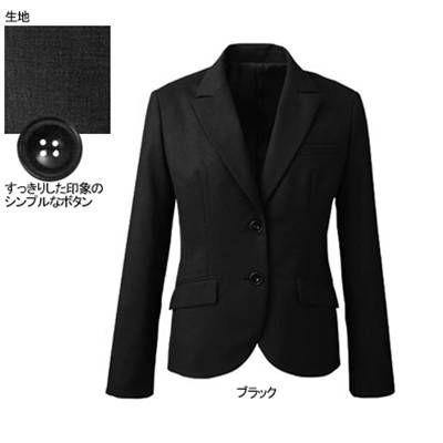 ヌーヴォ FJ15619 ジャケット 5号〜19号 オフィスウェア 事務服 制服 ヌーヴォ FJ15619 ジャケット 5号-19号 オフィスウェア 事務服 制服
