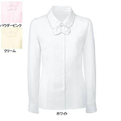 ヌーヴォ FB7545 ブラウス/リボン付（長袖） 21号〜23号 オフィスウェア 事務服 制服 ヌーヴォ FB7545 ブラウス/リボン付（長袖） 21号-23号 オフィスウェア