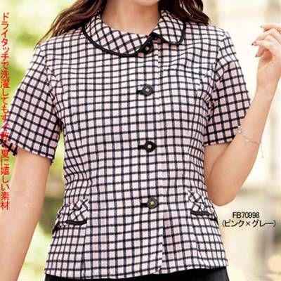 ヌーヴォ FB70988 オーバーブラウス 5号-19号 オフィスウェア 事務服