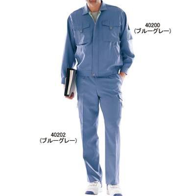 自重堂 作業服 40200 エコブルゾン S-XL 秋冬用 作業着 : 作業服 空調