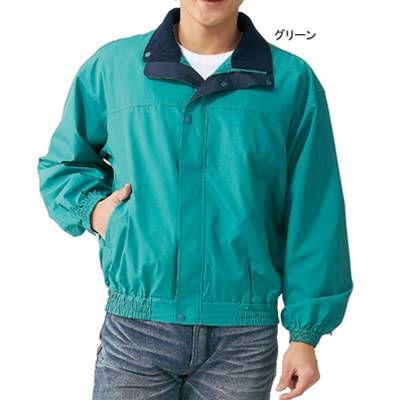 自重堂 作業服 40710 透湿撥水ブルゾン 4L-5L 秋冬用 作業着 : 作業服