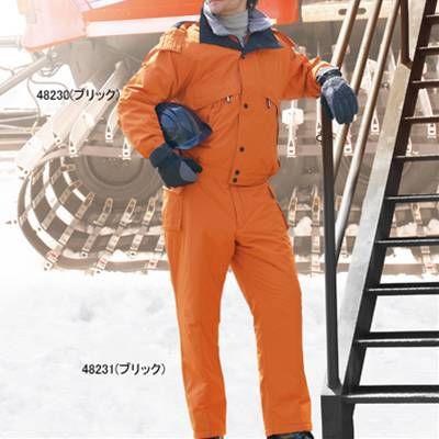 自重堂 作業服 48230 防水防寒ブルゾン（フード付） M-LL 防寒着 防寒