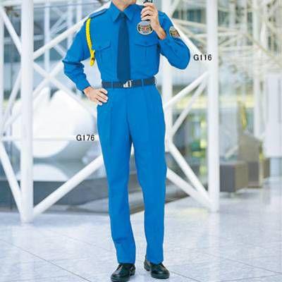 空調服 警備服・防犯商品 G-best GK516 長袖警備服 服単品 M-4L