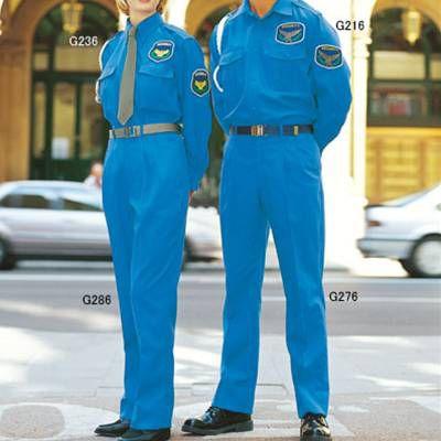 警備服・防犯商品 G-best GK413 ファン対応ウェア長袖警備服ファン無し