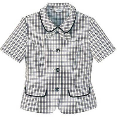 ピエ L5560-01 オーバーブラウス 5号-15号 オフィスウェア 事務服 制服