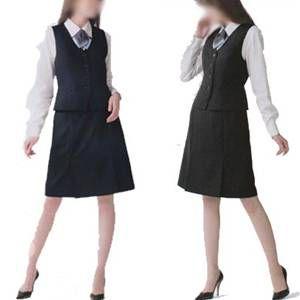 ユニレディ U9131 セミタイトスカート 21号-23号 オフィスウェア