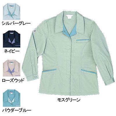 桑和 作業服 作業着 SOWA 424 エコ女子長袖スモック 4L 作業服 作業着 春夏用｜kinsyou-webshop