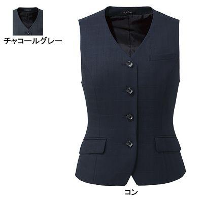 ピエ V8120 ベスト 17号〜19号 【事務服・制服・オフィスウェア】 ピエ V8120 ベスト 17号-19号 (事務服・制服・オフィスウェア) : 作業
