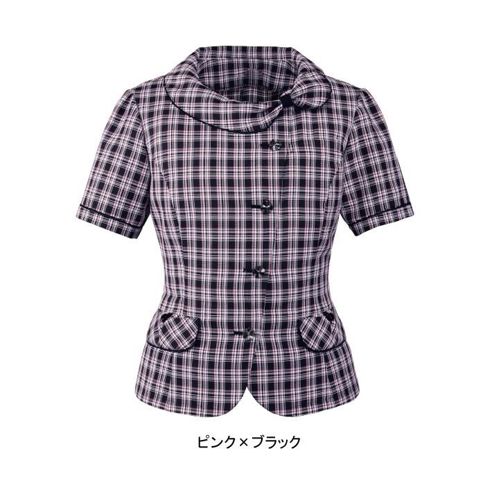 ヌーヴォ FB71205 オーバーブラウス 21号〜23号 【事務服・制服・オフィスウェア】 ヌーヴォ FB71205 オーバーブラウス 21号-23号 (事務服・制服