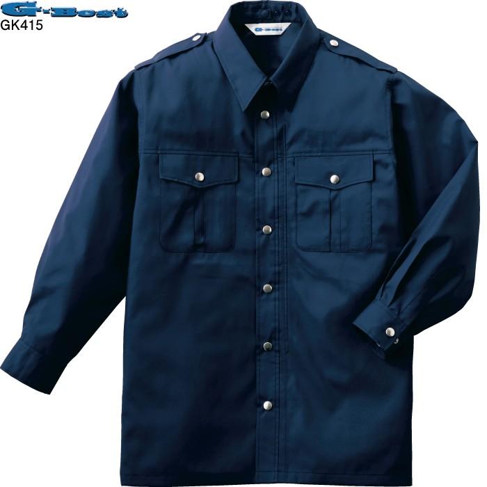 空調服 警備服・防犯商品 G-best GK415 長袖警備服 服単品 M-4L ワッペンや吊紐は付属なし BEST 空調服 警備服・防犯商品 G-best GK415 長袖警備服 服単品 M-4L
