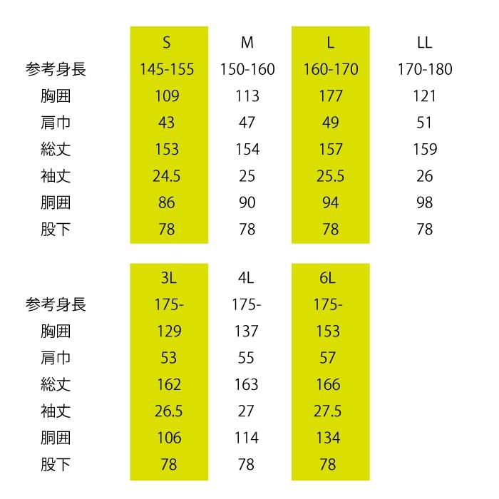 桑和 作業服 作業着 SOWA 39017 半袖続服 4L 作業服 作業着｜kinsyou-webshop｜02