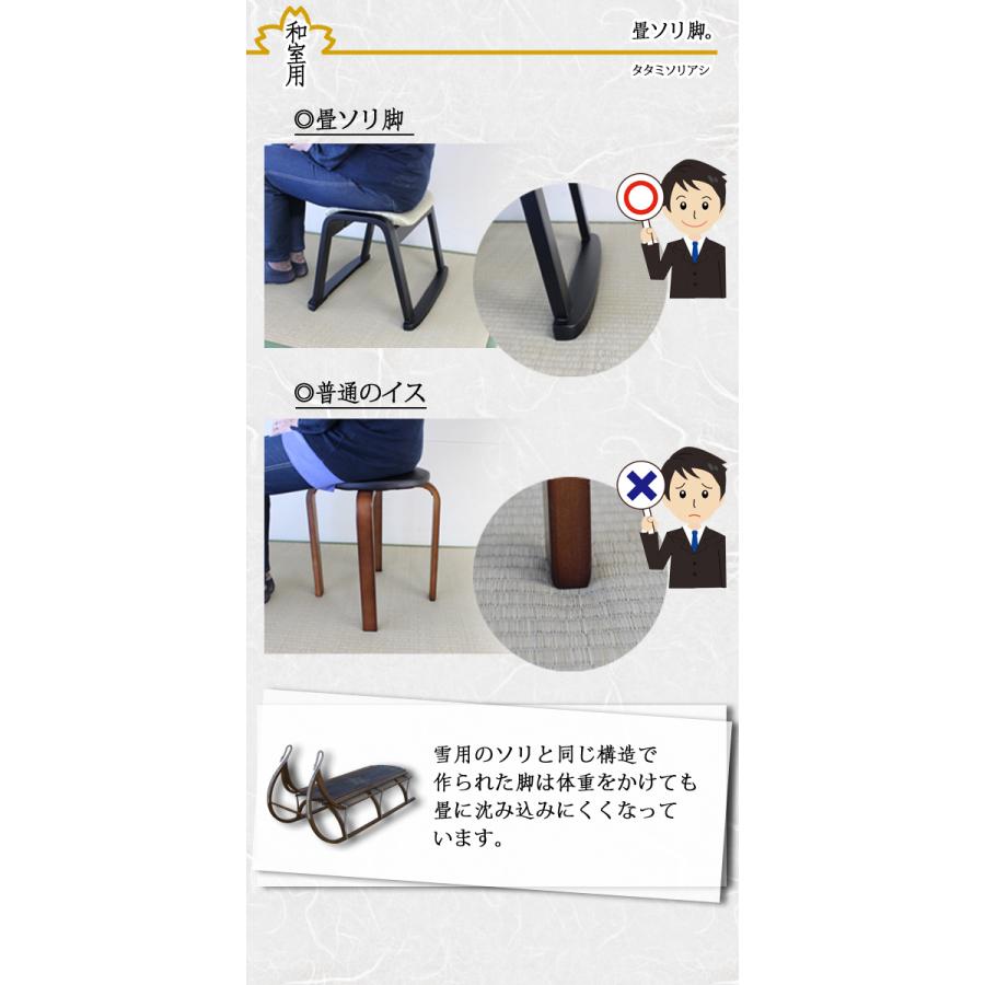 4脚セット ロータイプ スツール スタッキング ロースツール ST