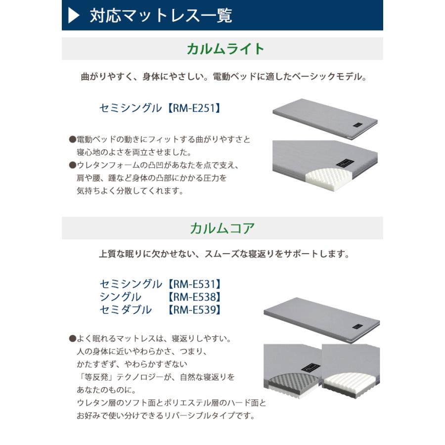 全色在庫限り【RQ-A138R】【セミダブル】【3モーター】【Aタイプ】【ラウンド】【ヨーロピアン】フレームのみ パラマウントベッド 電動ベッド インタイム1000の画像