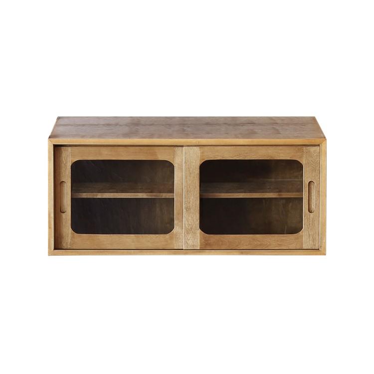 最終値下げ！ 関家具/nora（ノラ） ボンボン ガラス引戸+キャビネット