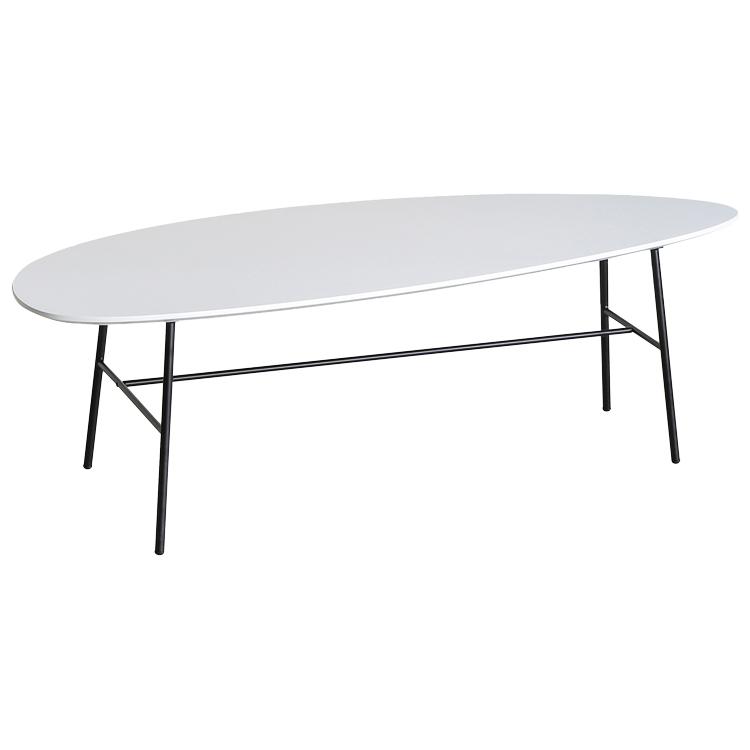 関家具 マリコ センターテーブル ホワイト リビングテーブル 送料込み