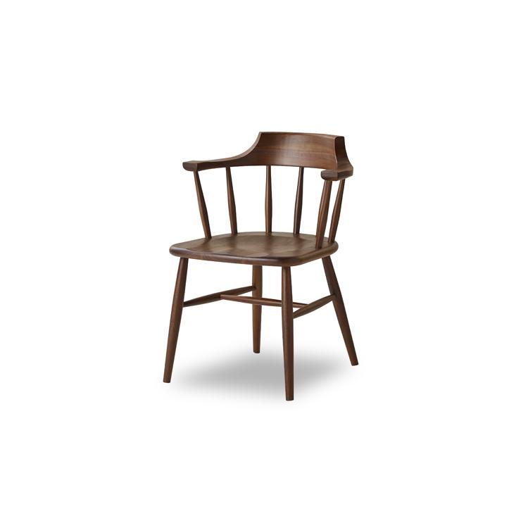 ウォールナット】【ダイニングチェアホタカ】【1脚】【完成品