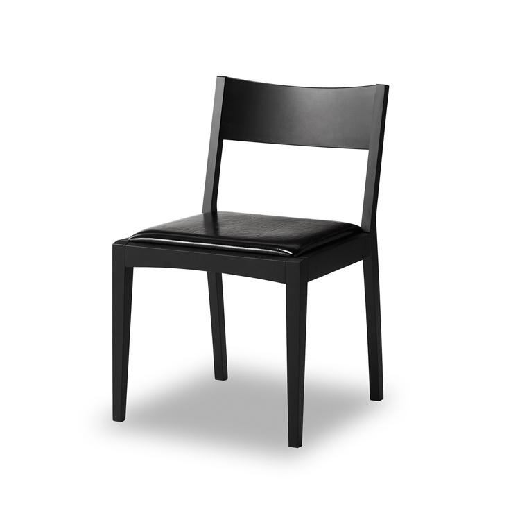 ブラック ノキア2ダイニングチェア 完成品 NIPPONAIRE ニッポネア 