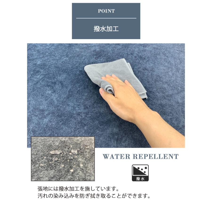 カウチソファ(L/R) 幅214 ファブリック ペット 引っ掻きに強い 撥水 お掃除ロボット  耐久性 ペット 子供 アイアンの画像