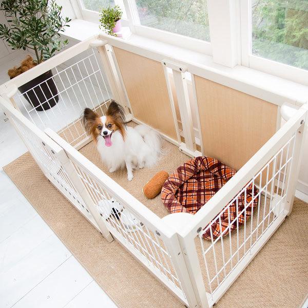 ペットサークルFS60SメッシュB] 小型犬用 サークル 多頭飼い ケージ