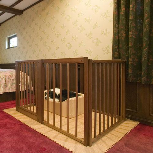 Kiinus（キーヌス） [ ペットサークルF80L ] 犬用 サークル 多頭飼い