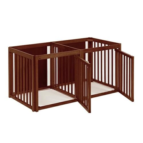 小型犬 サークル 多頭飼い 室内用 スライドドア 木製 仕切り 日本製ペット家具 小型犬 サークル 多頭飼い 室内用 スライドドア 木製 仕切り