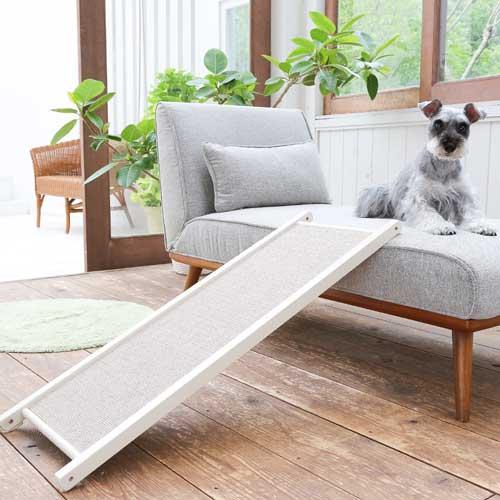 [ ペットスロープ 90A ] キーヌス 小型犬用 木製 スロープ