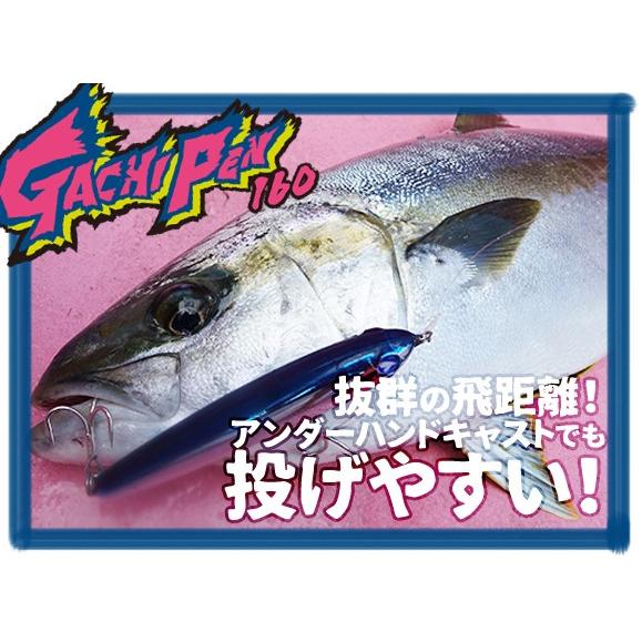 BLUE BLUE（ブルーブルー） GACHI PEN（ガチペン）160 : 金太郎釣具