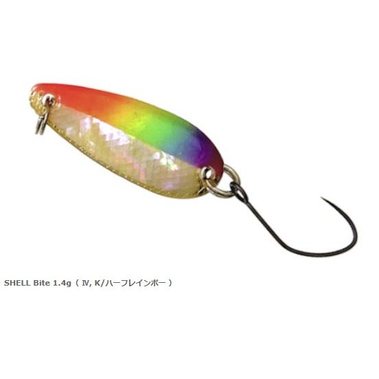 忠さんのスプーン Shell Bite ハーフライン エリアトラウト 1.4g 忠さんのスプーン Shell Bite ハーフライン エリアトラウト 1.4g