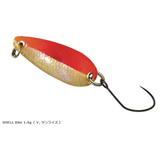 忠さんのスプーン Shell Bite ハーフライン エリアトラウト 1.4g 忠さんのスプーン Shell Bite ハーフライン エリアトラウト 1.4g