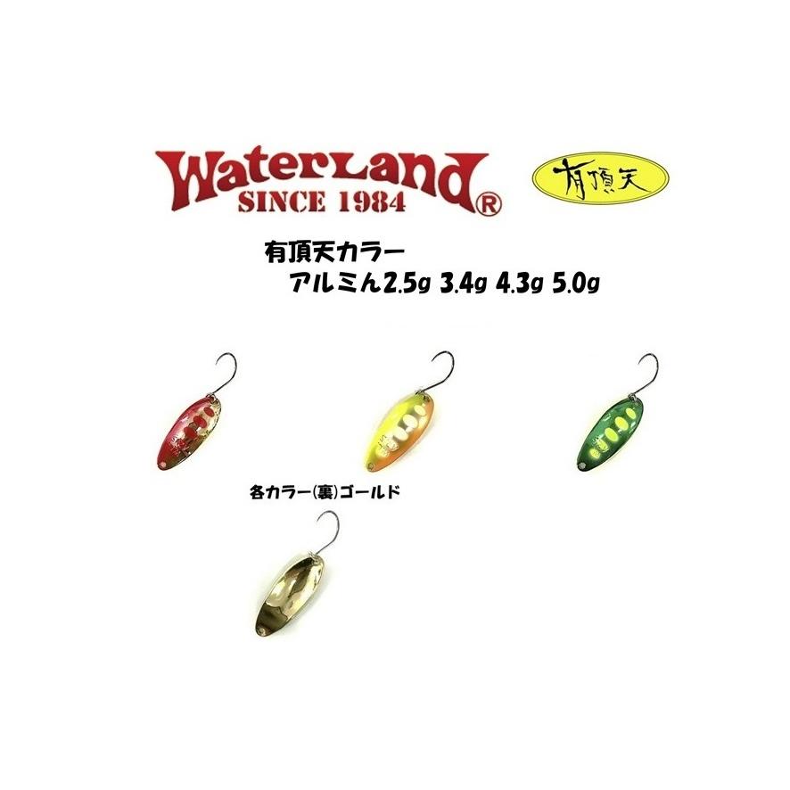 WaterLand ウォーターランド アルミん 2.5g 3.4g 4.3g 5.0g