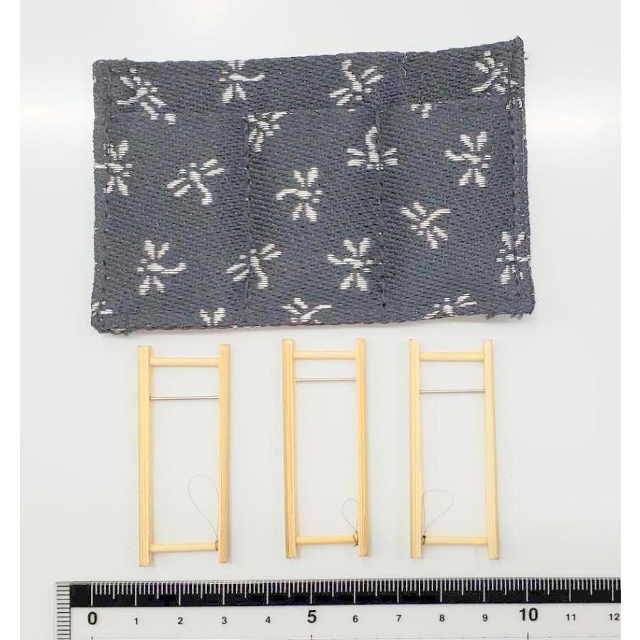 No.46 タナゴ・鮒 仕掛け巻き＆ケース 赤 黒 野尻工房 : 金太郎釣具