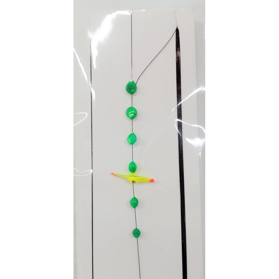 No.31 たなご仕掛け 0.3号-1.8m 糸シモリ 回転プロペラ 野尻工房