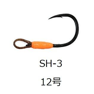 ルアーレップ Calibery HOOK SH-3 BK 5P 12号 13号 14号 15号 ルアー