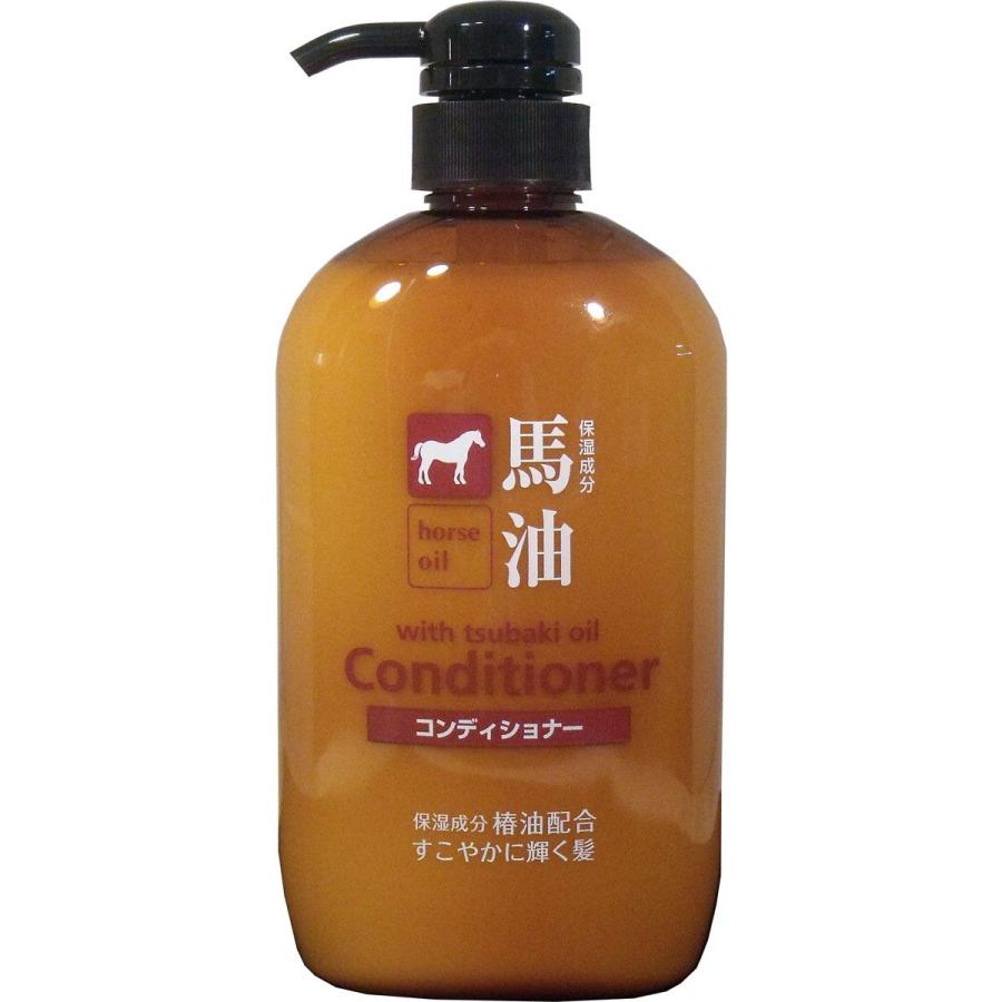 TKコーポレーション 馬油コンディショナー 椿油配合 600mL : 金