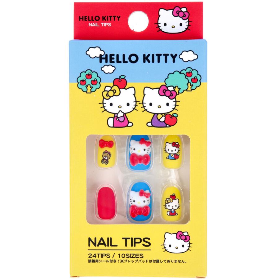 サンタン ハローキティ ネイルチップ レトロ 24枚入 : 金太郎SHOP