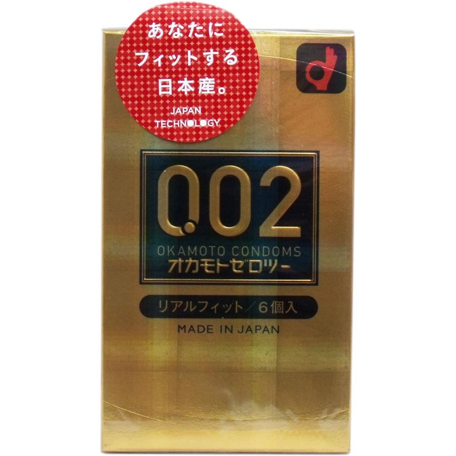 オカモト オカモトゼロツー リアルフィットコンドーム 6個入 : 金太郎