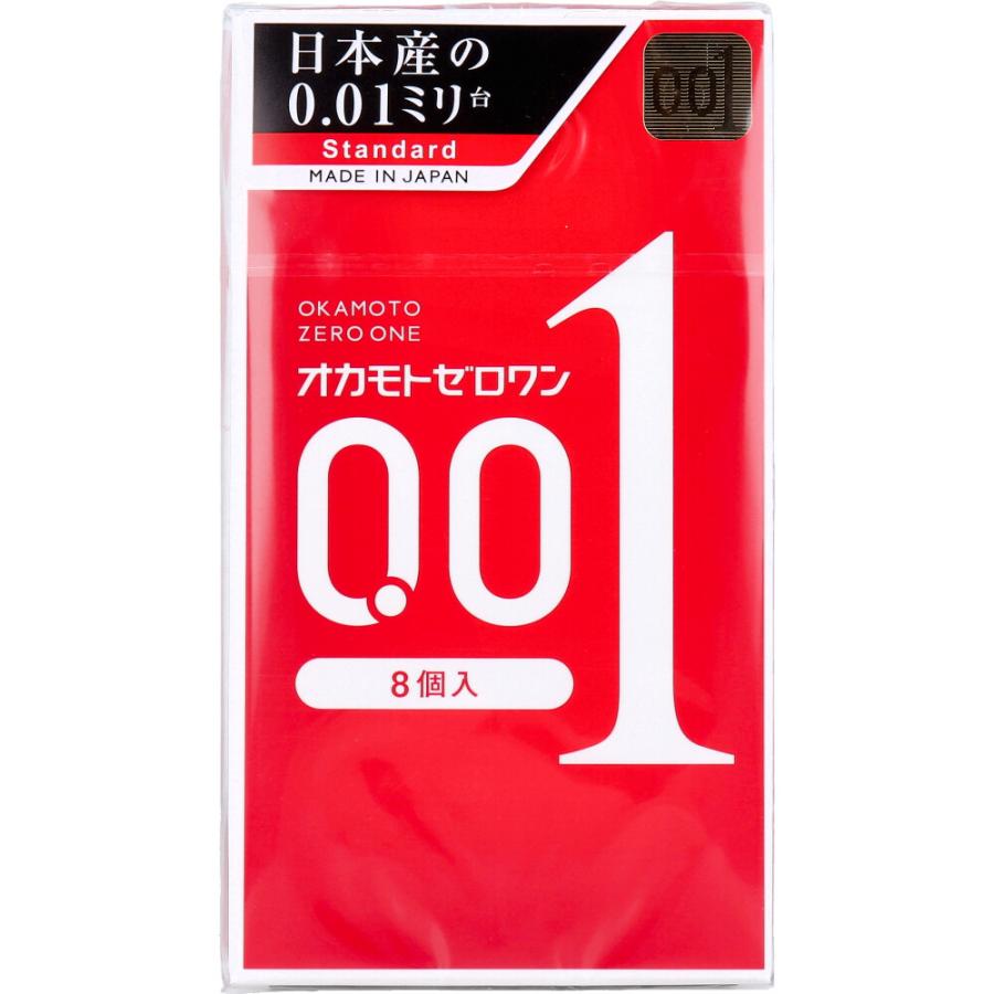 オカモト オカモトゼロワン 0.01ミリ コンドーム 8個入 : 金太郎SHOP