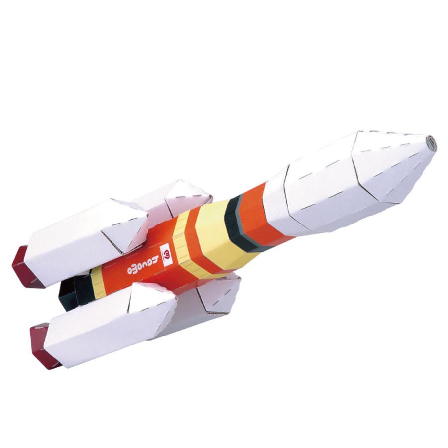 のりぺい樣専用　ロケット hacomo のりものシリーズ ロケット ダンボール工作キット : 金太郎SHOP