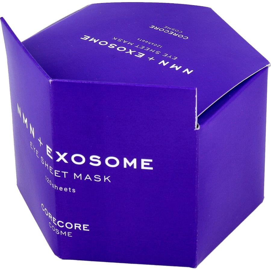 CORECORE COSME NMN+EXOSOME(エクソソーム) アイシートマスク 120枚60