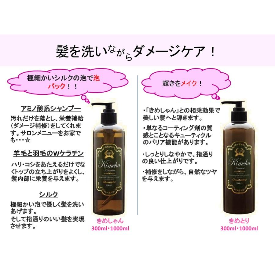 Kimeha キメハ きめとり ヘアトリートメント 300mL : 金太郎SHOP