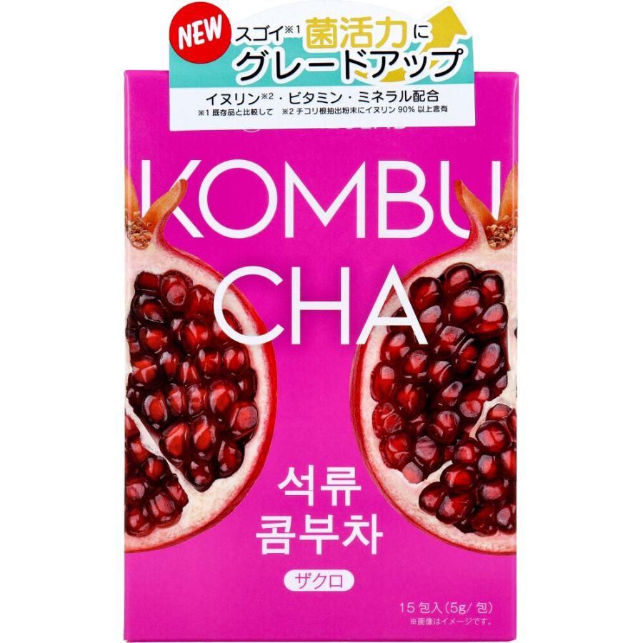 HEALSLAB(ヒルズラボ) コンブチャ ザクロ 5g×15包入 : 金太郎SHOP