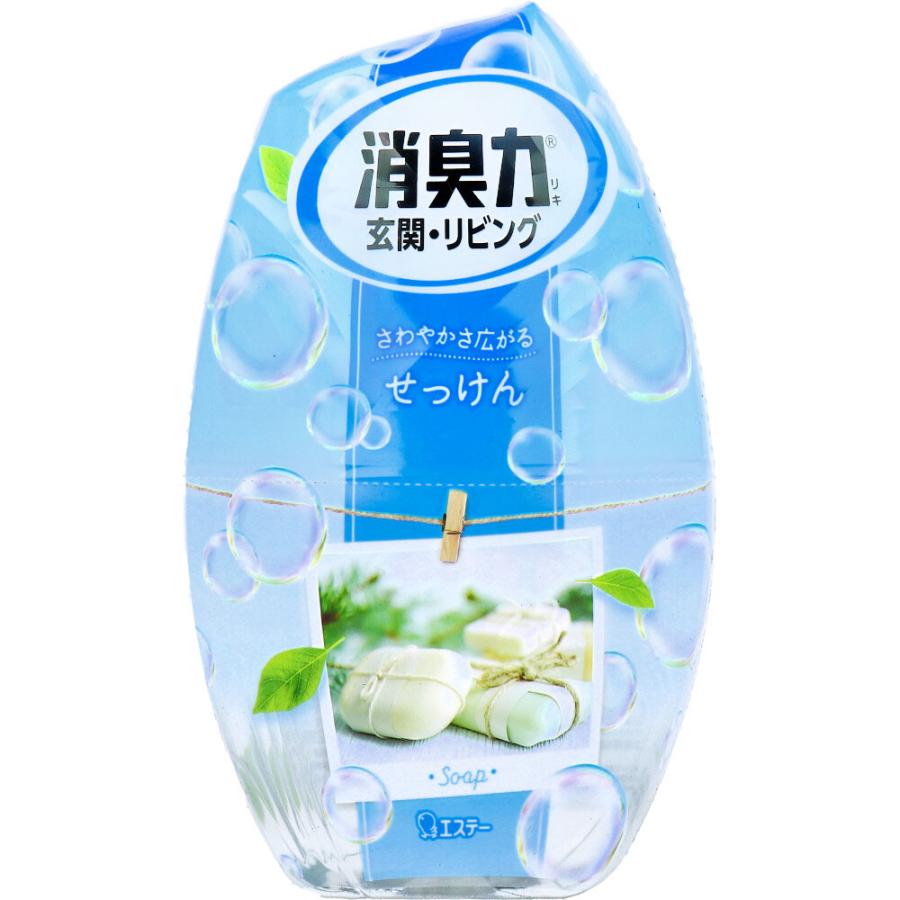 お部屋の消臭力 玄関・リビング用 せっけん 400mL : 4901070113859